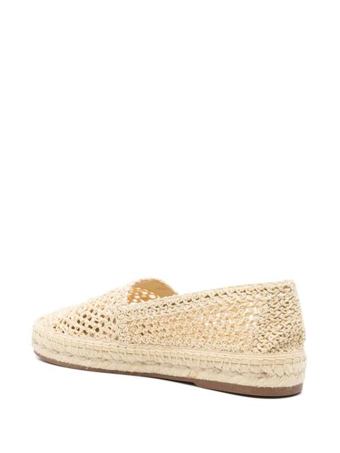 Chloé logo-embroidered espadrilles - Neutrals