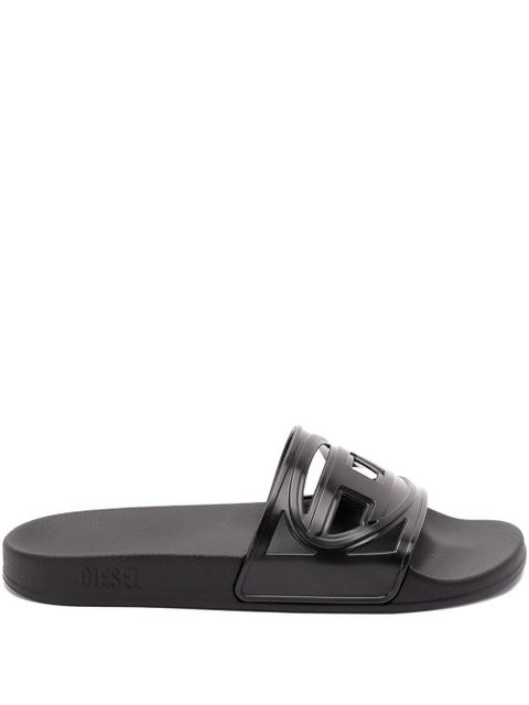 Diesel Sa-Clyde cutout logo slides - Black - zdjęcie produktu nr 1