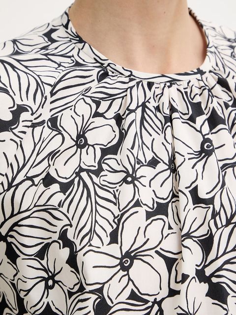 Weekend Max Mara bluzka bawełniana QUAGLIA