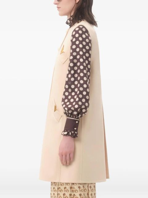 Valentino Garavani VGOLD button-up coat - Neutrals