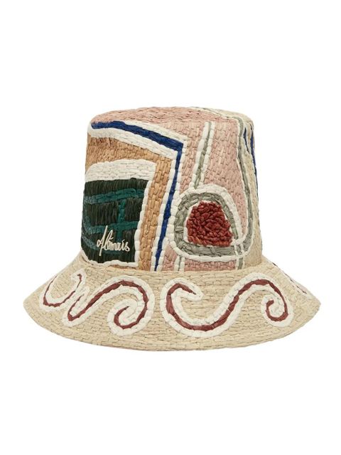 ALEMAIS Velora patterned bucket hat - Neutrals - zdjęcie produktu nr 2