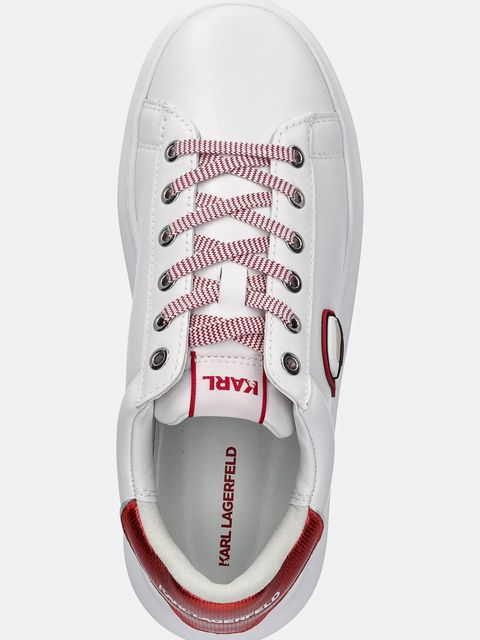 Karl Lagerfeld sneakersy skórzane KAPRI NFT kolor biały KL62531N