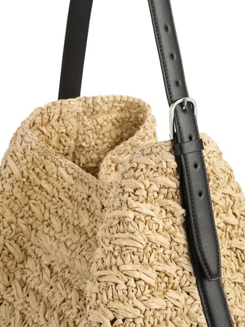 TOTEME belt detail tote bag - Neutrals