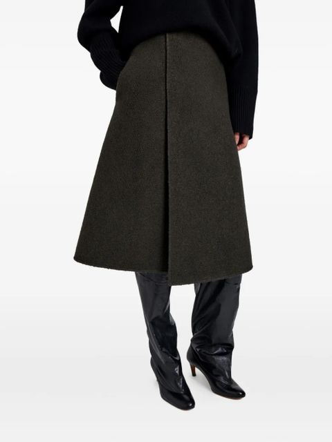 Proenza Schouler Bodhi boucle twill skirt - Brown - zdjęcie produktu nr 1