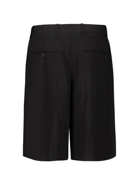 TOTEME pressed-crease shorts - Black