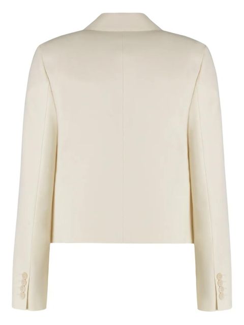 Max Mara bow-detail jacket - White - zdjęcie produktu nr 2