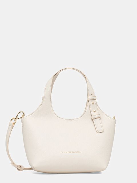 Tommy Hilfiger torebka kolor beżowy AW0AW18281 - zdjęcie produktu nr 1