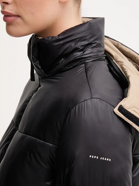 Pepe Jeans kurtka kolor czarny zimowa PL4024339 - zdjęcie produktu nr 2