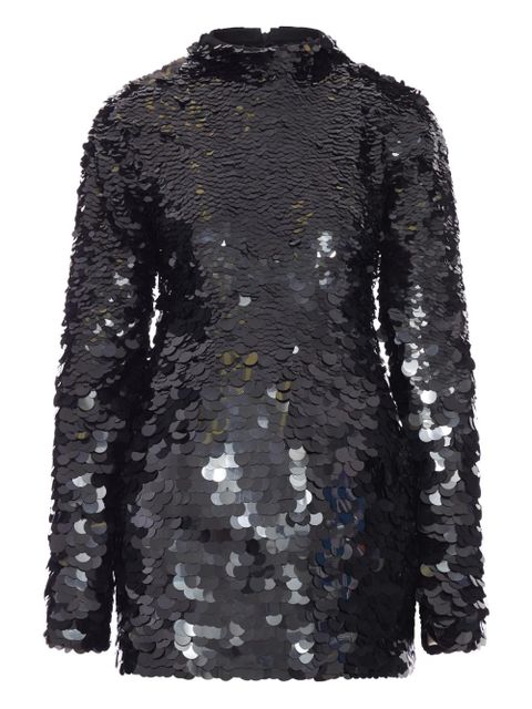 Sportmax sequin-embellished mini dress - Black - zdjęcie produktu nr 1