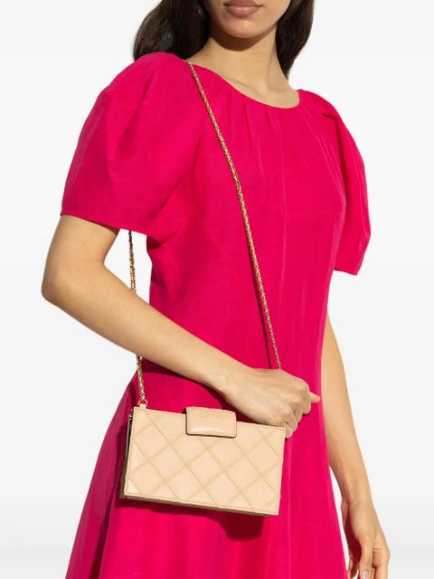 Tory Burch Fleming clutch bag - Neutrals