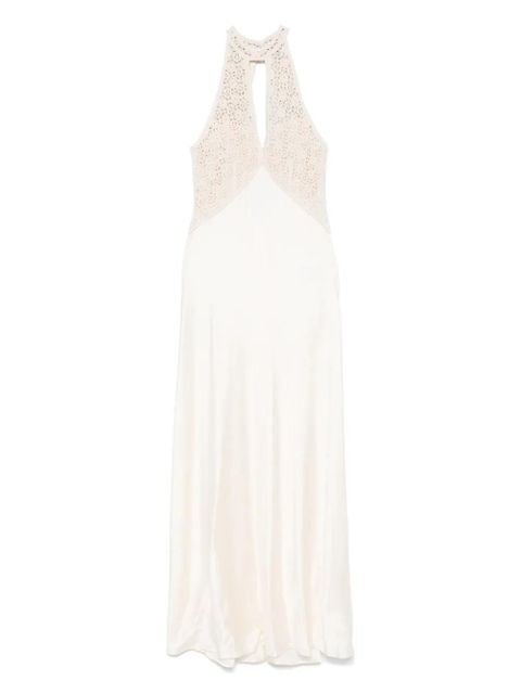 TWINSET panelled maxi dress - Neutrals - zdjęcie produktu nr 1