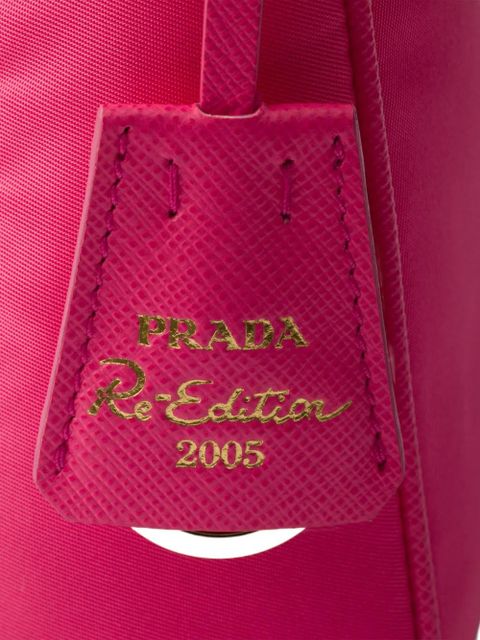Prada mini Re-Edition 2005 shoulder bag - Pink