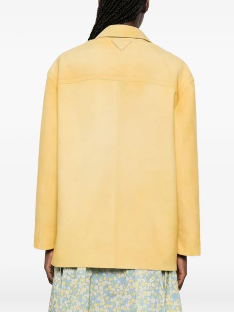 Prada lambskin jacket - Yellow