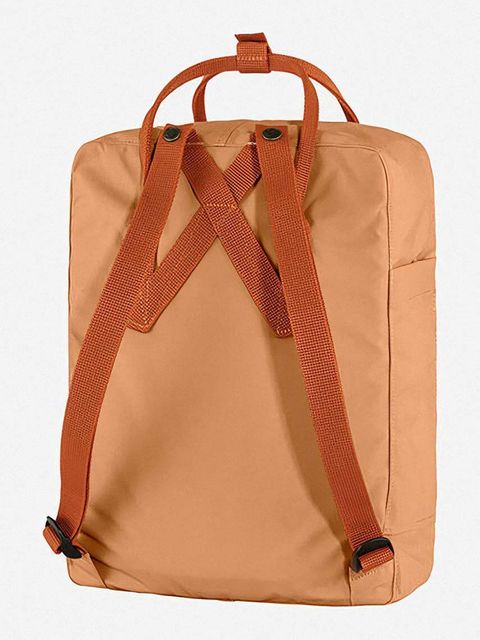 Fjallraven plecak Kanken kolor pomarańczowy duży z aplikacją F23510.241.243-241