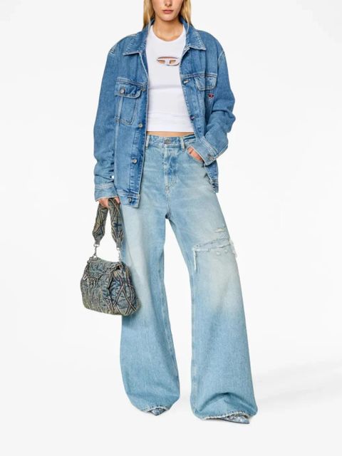 Diesel T-Angie cut-out T-shirt - White