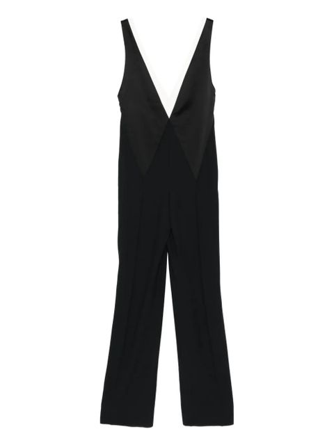 TOM FORD V-neck jumpsuit - Black - zdjęcie produktu nr 1
