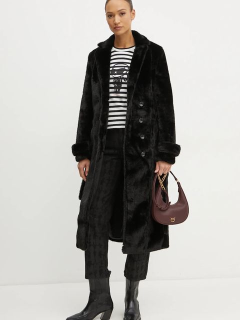 Karl Lagerfeld longsleeve bawełniany IKON kolor czarny A1W17137 - zdjęcie produktu nr 2