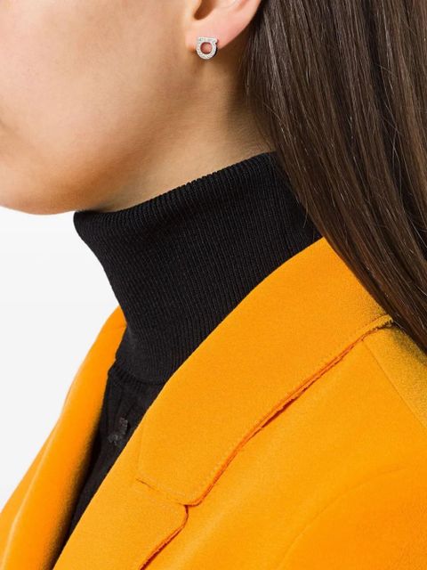 Ferragamo Gancini embellished earrings - Silver - zdjęcie produktu nr 2