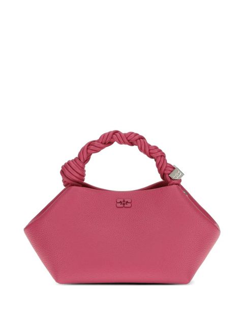 GANNI small Bou grained shoulder bag - Pink - zdjęcie produktu nr 1