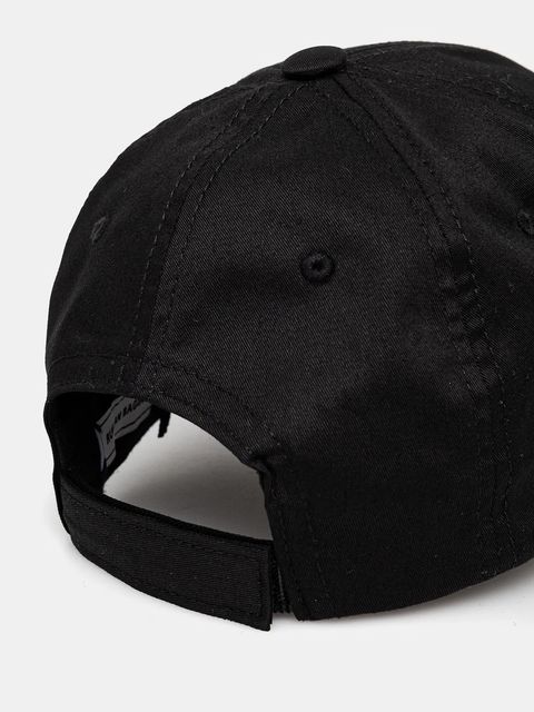 Ruslan Baginskiy czapka z daszkiem kolor czarny gładka BSB033-CP-PWRB