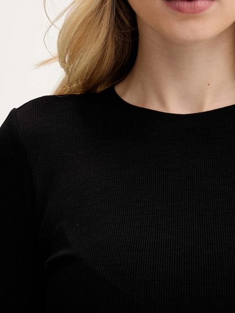 La Mania longsleeve kolor czarny SELF