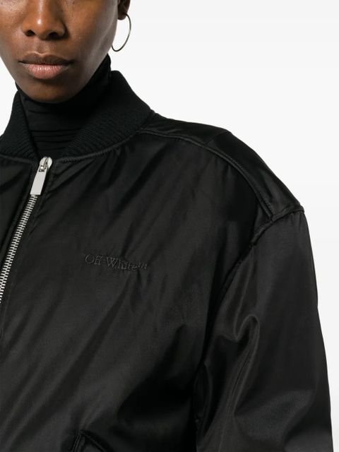 Off-White Ny Gab Arrows-motif bomber jacket - Black