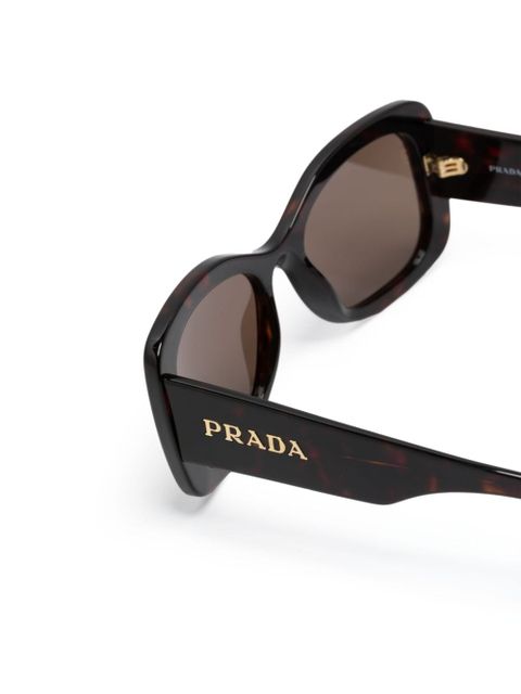 Prada Eyewear square-frame sunglasses - Brown