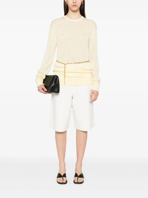 TOTEME long-sleeved T-shirt - Yellow