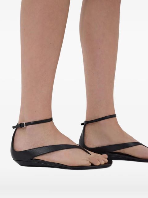 LouLou de Saison Zio ankle-strap sandals - Black