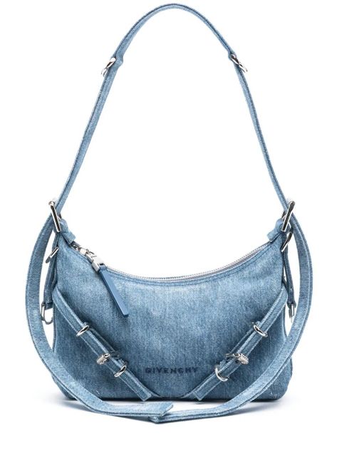 Givenchy Voyou denim mini shoulder bag - Blue - zdjęcie produktu nr 1