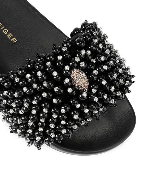 Kurt Geiger London klapki Meena Eagle Bead damskie kolor czarny 5392209999 - zdjęcie produktu nr 2