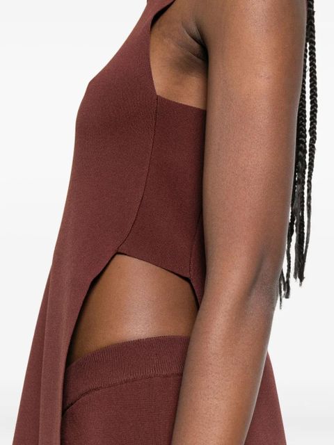 Simon Miller Canoga knitted vest - Brown