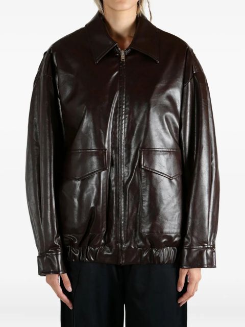 MM6 Maison Margiela flap-pockets jacket - Brown - zdjęcie produktu nr 2