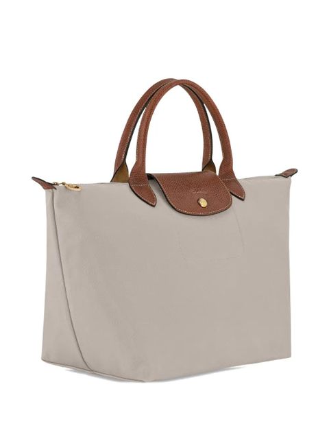 Longchamp M Le Pliage front-flap tote bag - Neutrals