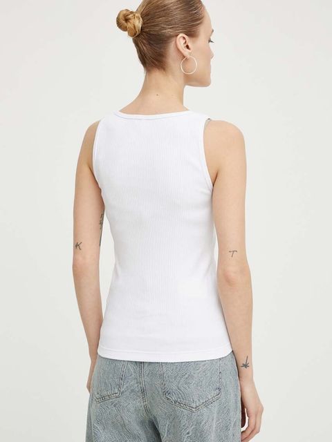 Samsoe Samsoe top SAAMANZA damski kolor biały F10000006