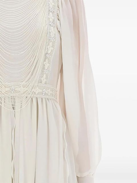 Valentino Garavani beaded maxi dress - White - zdjęcie produktu nr 2