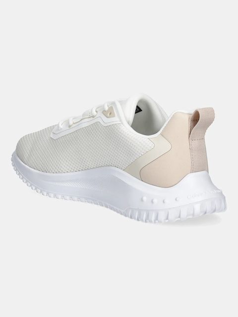 Calvin Klein Jeans sneakersy EVA RUNNER L-UP MIX MESH LOGO CK damskie kolor biały YW0YW01851