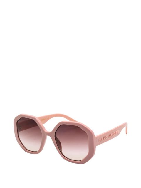 Marc Jacobs geometric-frame sunglasses - Pink - zdjęcie produktu nr 2