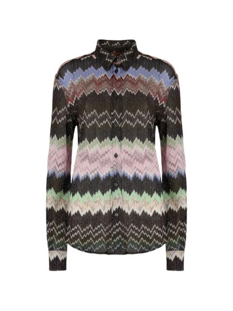 Missoni zigzag shirt - Black - zdjęcie produktu nr 1