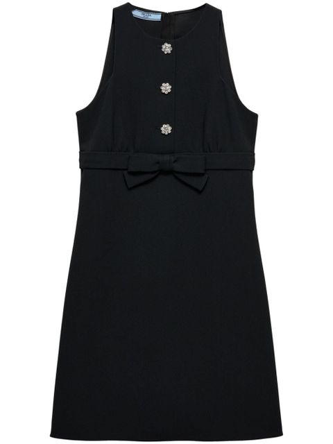 Prada sablé mini dress - Black - zdjęcie produktu nr 1