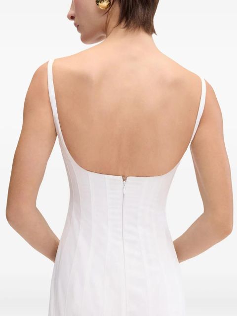 Jacquemus La Robe Agave midi dress - White