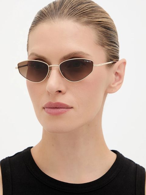 VOGUE okulary przeciwsłoneczne damskie kolor złoty 0VO4339S - zdjęcie produktu nr 1