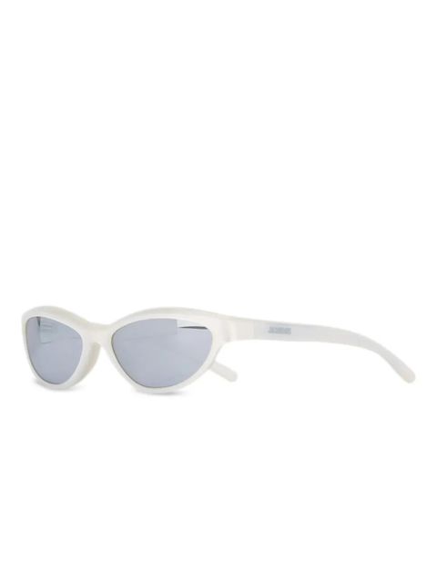 Jacquemus The Curvo cat-eye sunglasses - Neutrals