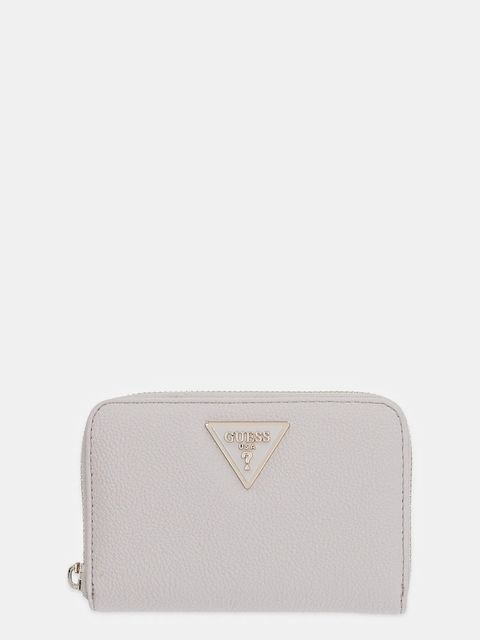 Guess portfel LAUREL damski kolor beżowy SWBG74 59140 - zdjęcie produktu nr 1