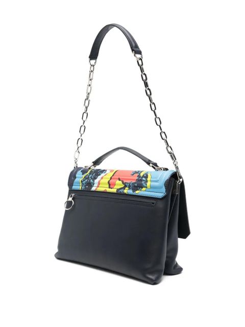 Versace graphic shoulder bag - Blue - zdjęcie produktu nr 2