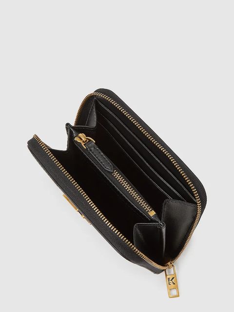 Karl Lagerfeld portfel skórzany K/AUTOGRAPH