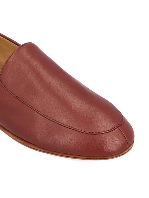Loro Piana Anton Walk leather loafers - Brown - zdjęcie produktu nr 2