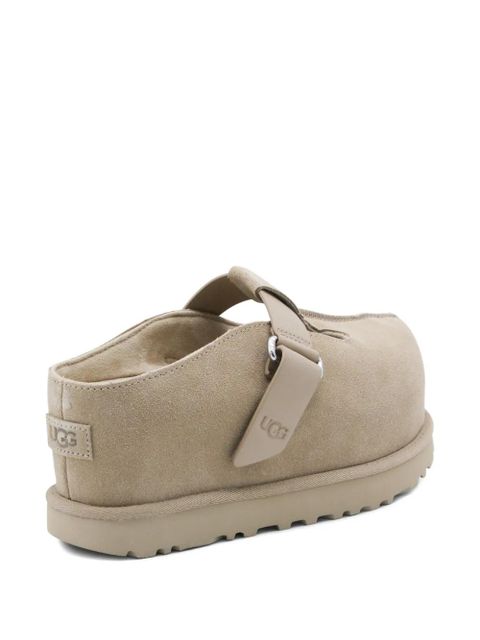 UGG strap leather mules - Neutrals