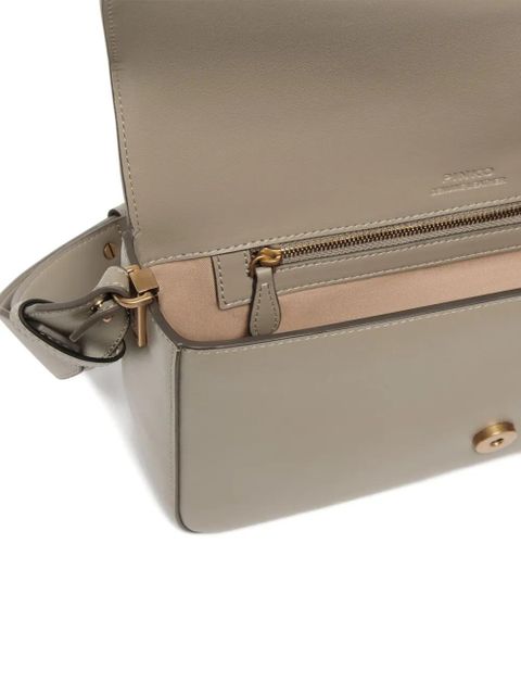 PINKO leather crossbody bag - Green