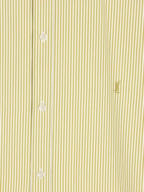 Saint Laurent striped button shirt - Neutrals